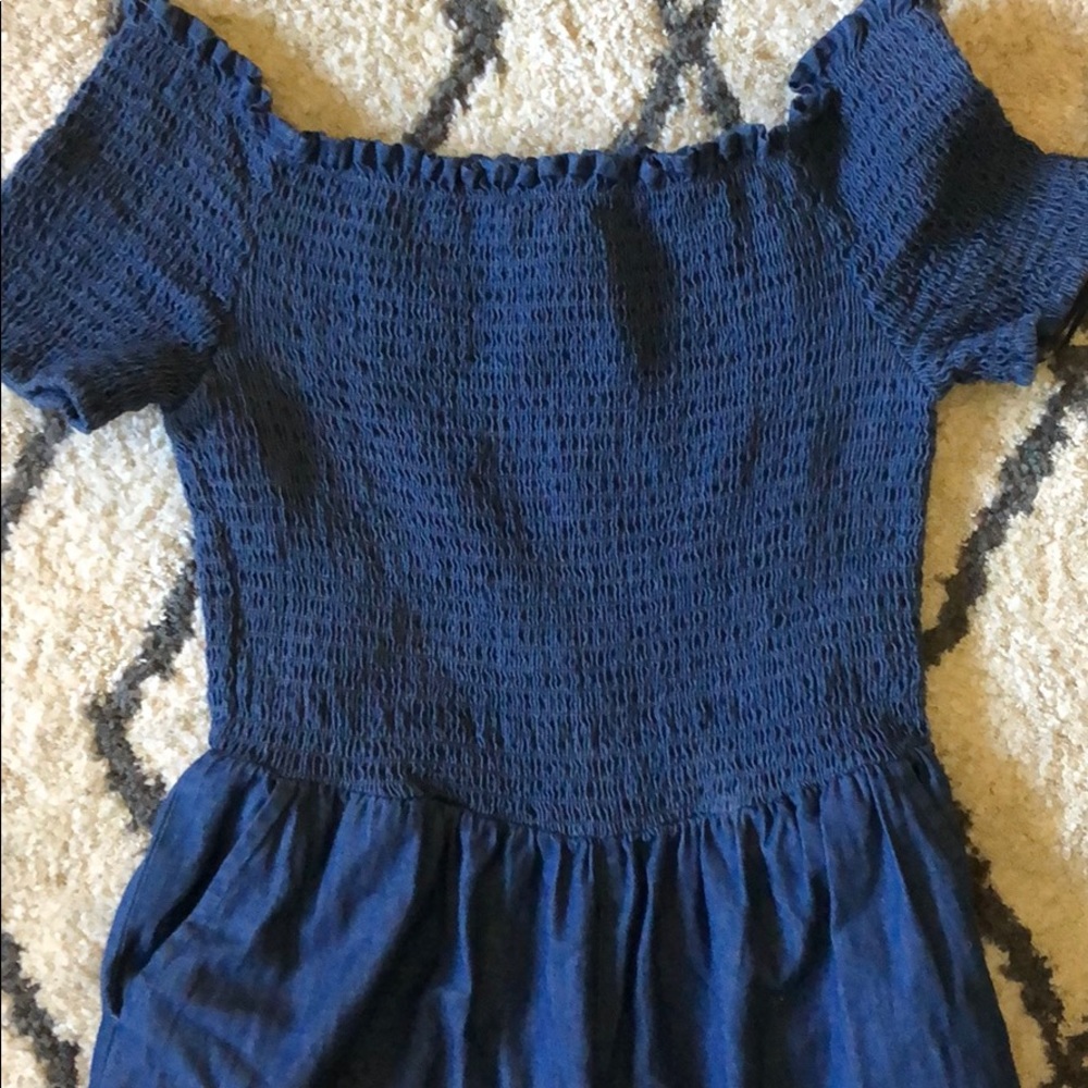 Blue romper